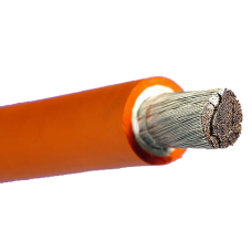 35mm Cable - M8 Lug to Bare Wire - 30cm